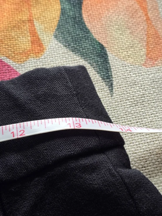 Lilly Pulitzer Black High-Waist Shorts with Gold Buttons - Picture 5 of 7